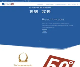 Costruzionimartini.com(Costruzioni Martini) Screenshot