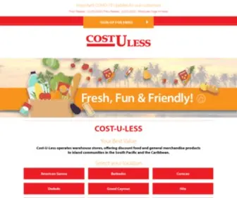Costuless.com(Cost-U) Screenshot