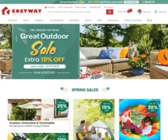 Costway.com(Free shipping & easy return online webshop Costway) Screenshot