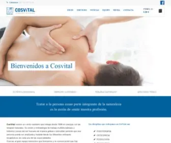 Cosvital.net(Centro de terápias naturales) Screenshot