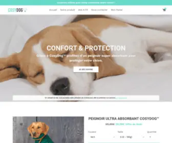 Cosy-DOG.com(CozyDog) Screenshot