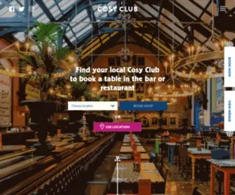Cosyclub.co.uk(Cosy Club) Screenshot