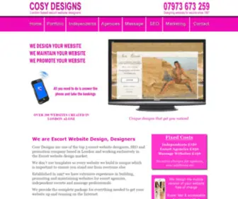 Cosydesigns.co.uk(Escort Website Design Designers) Screenshot