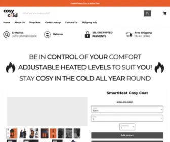 Cosyinthecold.com(Cosy In The Cold) Screenshot