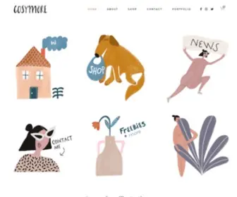 Cosymore.com(Home) Screenshot
