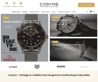 Cosyns.be(Bijouterie et horlogerie) Screenshot