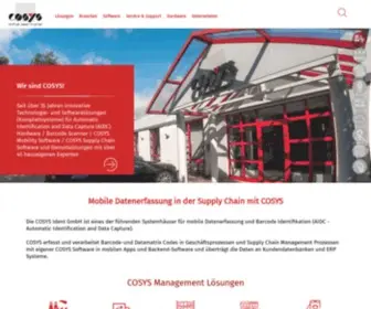 Cosys.de(COSYS Ident GmbH Mobile Datenerfassung (MDE)) Screenshot