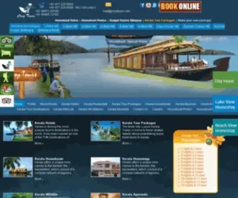 Cosytours.com(Houseboat in Kerala) Screenshot