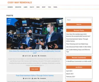 Cosywayremovals.com(Cosy way Removals) Screenshot