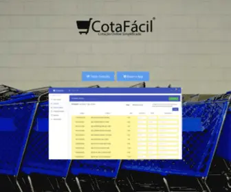 Cotafacil.net(CotaFácil) Screenshot