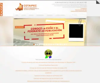 Cotaipec.org.mx(Cotaipec) Screenshot