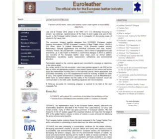 Cotance.com(Euroleather) Screenshot
