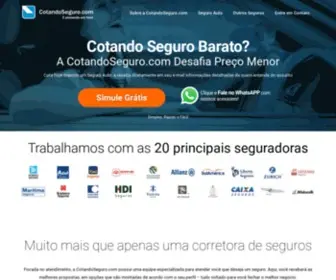 Cotandoseguro.com(Cotação de Seguro Fácil e Barata) Screenshot
