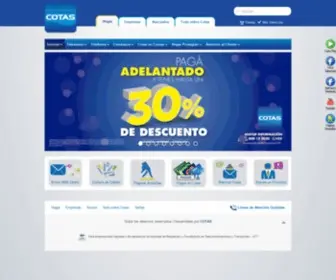 Cotas.com.bo(Internet, Televisión, Telefonía y Hogar Protegido) Screenshot