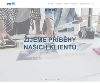Cot.cz(COT group) Screenshot
