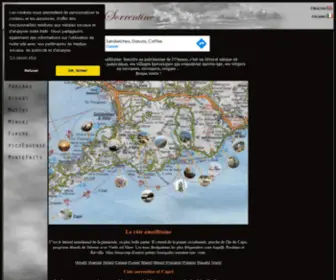 Coteamalfitaine.net(Côte amalfitaine) Screenshot