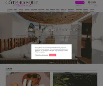 Cotebasquemadame.fr(Côte Basque Madame) Screenshot