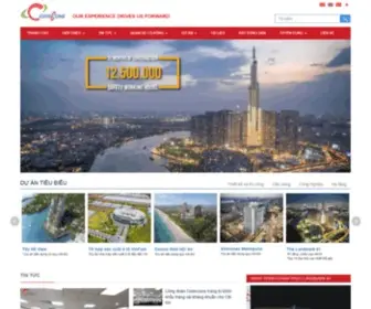 Coteccons.com.vn(Our Experience drives us forward) Screenshot