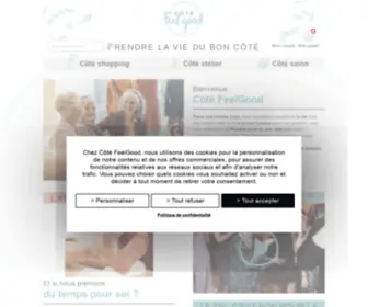 Cotefeelgood.fr(Côté) Screenshot