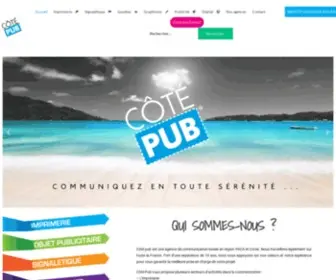 Cotepub.com(CôtéPub) Screenshot