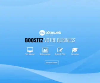 Coteweb.fr(Agence web Nice) Screenshot
