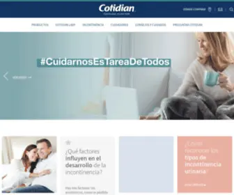 Cotidian.com.ar(Cotidian Argentina) Screenshot