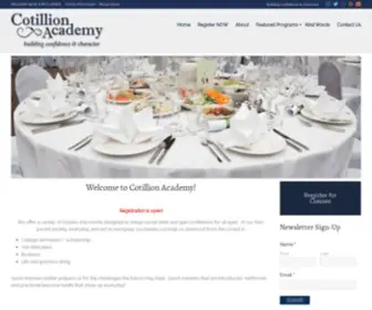 Cotillionacademy.com(Cotillion Academy) Screenshot