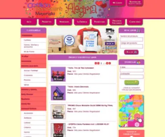 Cotillonmayoristaalegria.com(Cotillón) Screenshot