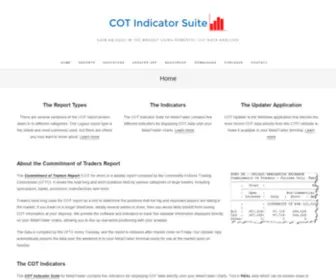 Cotindicator.com(COT Indicator Suite for MetaTrader) Screenshot