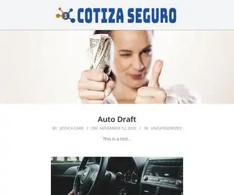 Cotizaseguro.com(Cotizaseguro) Screenshot