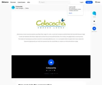 Cotococha.com(Behance) Screenshot