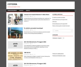 Cotosra.ro(Un blog de robert cotos) Screenshot