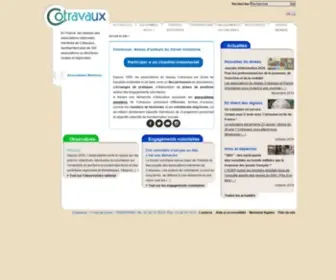 Cotravaux.org(Réseau) Screenshot