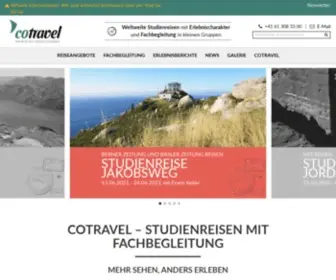 Cotravel.ch(Cotravel Erlebnisreisen) Screenshot