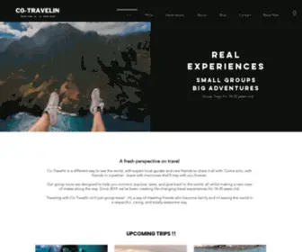 Cotravelin.com(Co-TravelIn) Screenshot