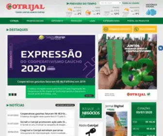 Cotrijal.com.br(Início) Screenshot