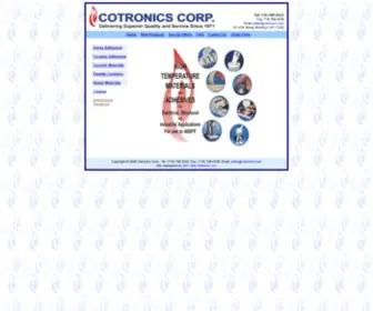 Cotronics.com(Cotronics) Screenshot