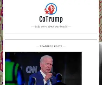 Cotrump.com(Daily News About Our Donald) Screenshot