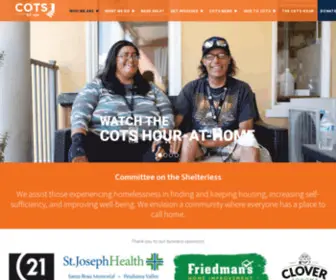 Cots-Homeless.org(C O T S) Screenshot