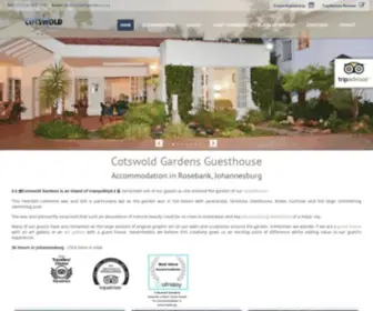 Cotswoldgardens.co.za(Bed and Breakfast Accommodation) Screenshot