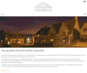 Cotswolds.com(The Official Cotswolds Tourist Information Site) Screenshot