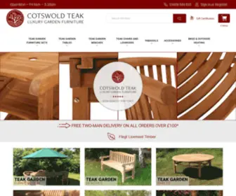 Cotswoldteak.com(Cotswold Teak Outdoor Garden Furniture Benches Chairs Tables Patio Sets UK) Screenshot