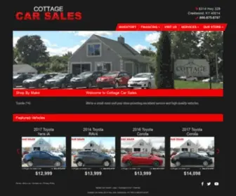 Cottage-Car-Sales.com(Cottage Car Sales) Screenshot