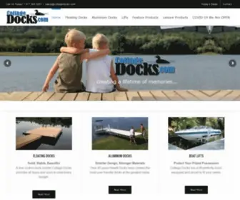 Cottagedocks.com(Quality Docks) Screenshot