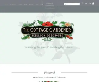 Cottagegardener.com(Organic Seeds) Screenshot