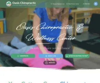 Cottagegrovechiro.com(Oasis Chiropractic) Screenshot