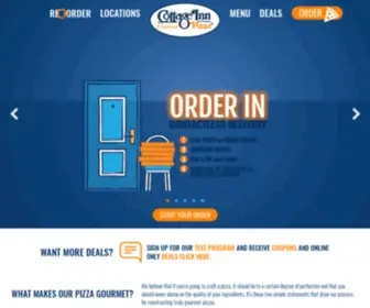 Cottageinn.com(Cottage Inn Pizza) Screenshot