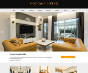 Cottageliving.com.my(Interior Design Penang) Screenshot