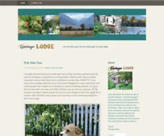 Cottagelodge.net(Cottage Lodge home blog) Screenshot