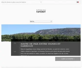Cottages-Faverot.com(Domaine Faverot) Screenshot